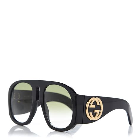 gucci oversized eyeglasses men|Gucci eyewear oversized glasses.